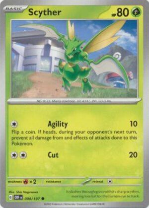 SV Obsidian Flames 004/197 Scyther