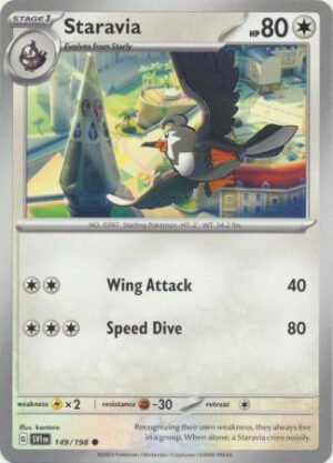 Scarlet & Violet (Base Set) 149/198 Staravia