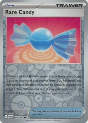 SV Paldean Fates 089/091 Rare Candy (Reverse Holo)