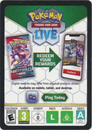 SV White Flare TCG Online Code Card