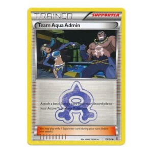 XY Double Crisis 25/34 Team Aqua Admin