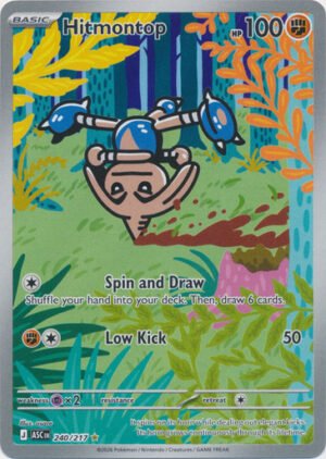 ME Ascended Heroes 240/217 Hitmontop (Illustration Rare)