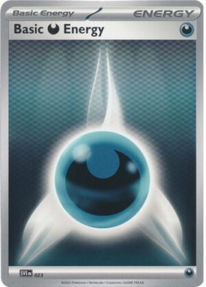Scarlet & Violet SVE EN23 Basic Darkness Energy (Non-Holo)