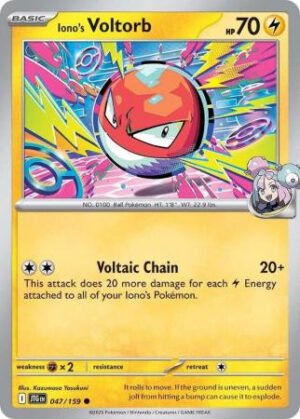 SV Journey Together 047/159 Iono's Voltorb