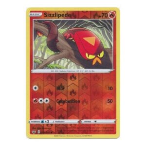 Sword & Shield (Base) 037/202 Sizzlipede (Reverse Holo)