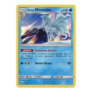 SM Burning Shadows 028/147 Alolan Ninetales (Holo)