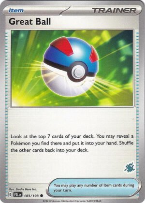 SV Paldea Evolved 183/193 Great Ball (Darkrai Symbol)