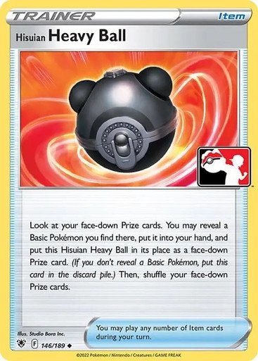 Astral Radiance 146/189 Hisuian Heavy Ball (Prize Pack League Promo Non-Holo)