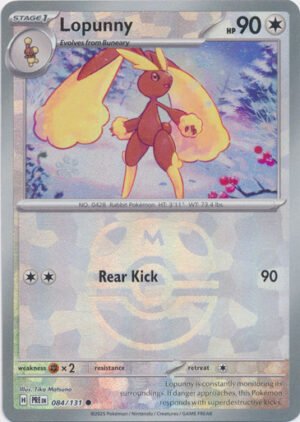SV Prismatic Evolutions 084/131 Lopunny (MASTER BALL Pattern Holo)