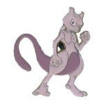 Pokemon Mewtwo (Shining Legends) Pin Badge