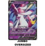 JUMBO Sword & Shield Promo SWSH134 Dark Sylveon V