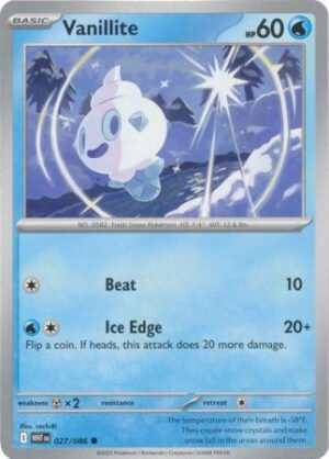 SV White Flare 027/086 Vanillite