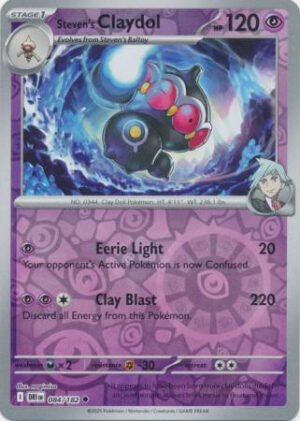 SV Destined Rivals 084/182 Steven's Claydol (Reverse Holo)