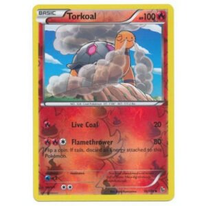 XY Flashfire 16/106 Torkoal (Reverse Holo)
