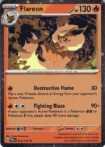 SV Prismatic Evolutions 013/131 Flareon (Cosmo Holo)