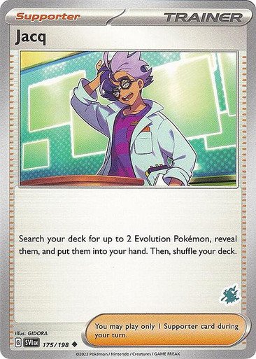 Scarlet & Violet (Base Set) 175/198 Jacq (Darkrai Symbol)