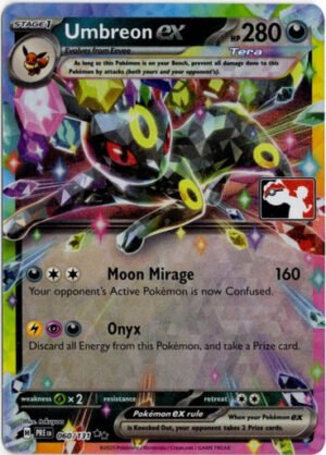 SV Prismatic Evolutions 060/131 Umbreon ex (Prize Pack League Promo)