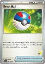 SV Paldea Evolved 183/193 Great Ball (Pikachu Symbol 57)