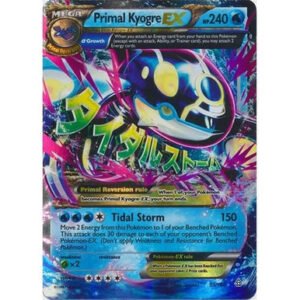 XY Primal Clash 55/160 Primal Kyogre EX (Half Art Mega)