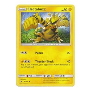 SM Burning Shadows 042/147 Electabuzz