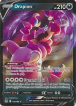 SWSH Lost Origin 118/196 Drapion V (Half Art)