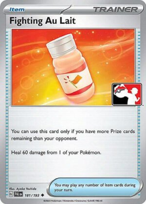 SV Paldea Evolved 181/193 Fighting Au Lait (Prize Pack League Promo Non-Holo)