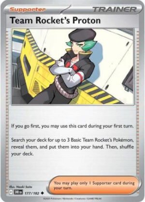 SV Destined Rivals 177/182 Team Rocket’s Proton