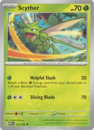 Scarlet & Violet 151 123/165 Scyther
