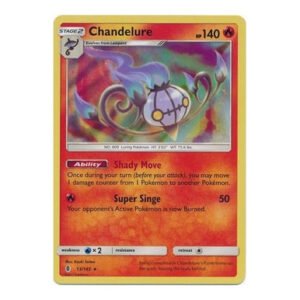 SM Guardians Rising 13/145 Chandelure (Holo)