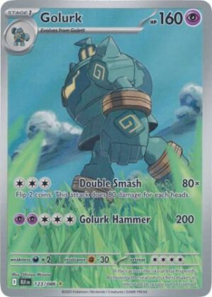 SV Black Bolt 123/086 Golurk (Illustration Rare)