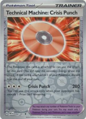 SV Paldean Fates 090/091 Technical Machine: Crisis Punch (Reverse Holo)