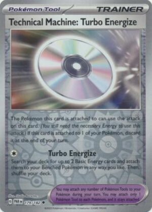 SV Paradox Rift 179/182 Technical Machine: Turbo Energize (Reverse Holo)