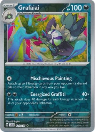 SV Surging Sparks 121/191 Grafaiai (Reverse Holo)