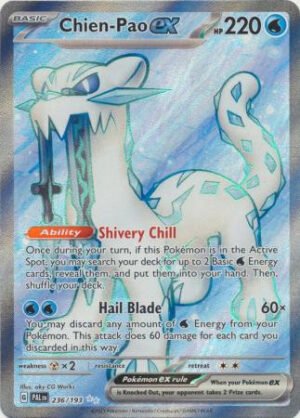 SV Paldea Evolved 236/193 Chien-Pao ex (Full Art)