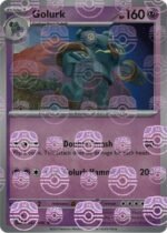 SV Black Bolt 043/086 Golurk (MASTER BALL Reverse Holo)