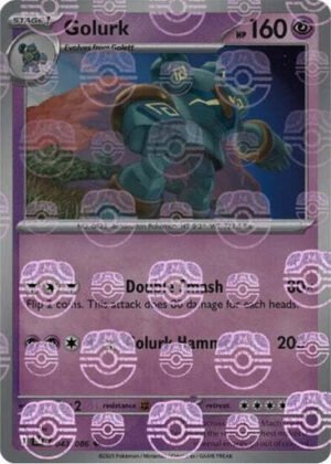 SV Black Bolt 043/086 Golurk (MASTER BALL Reverse Holo)