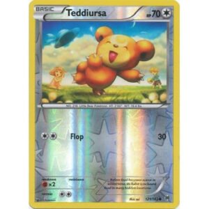 XY Break Through 121/162 Teddiursa (Reverse Holo)