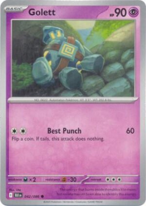 SV Black Bolt 042/086 Golett