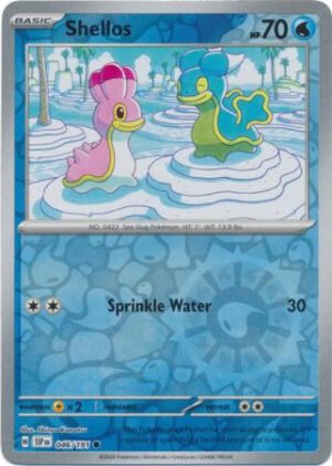 SV Surging Sparks 046/191 Shellos (Reverse Holo)