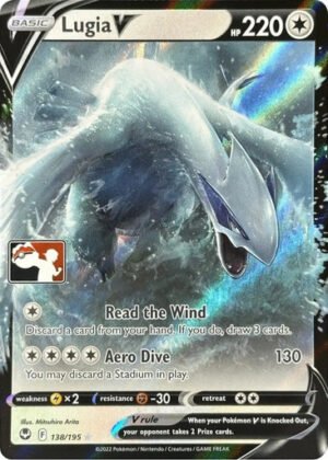 SWSH Silver Tempest 138/195 Lugia V (Prize Pack League Promo)
