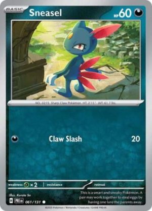 SV Prismatic Evolutions 061/131 Sneasel
