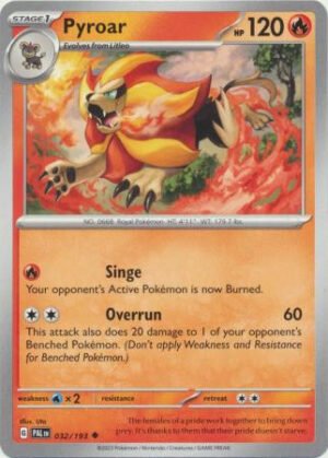 SV Paldea Evolved 032/193 Pyroar