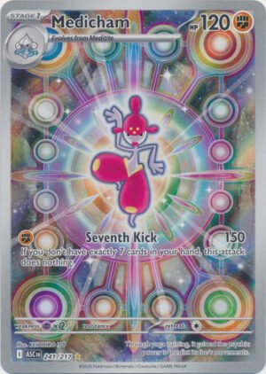 ME Ascended Heroes 241/217 Medicham (Illustration Rare)