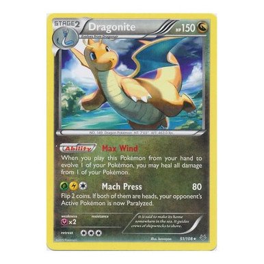XY Roaring Skies 51/108 Dragonite