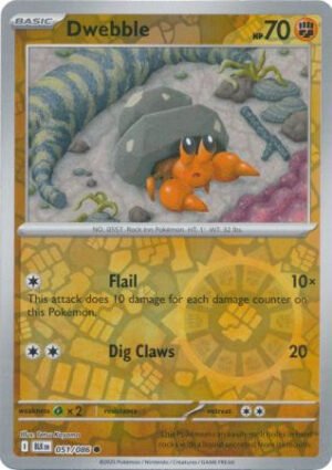 SV Black Bolt 051/086 Dwebble (Reverse Holo)