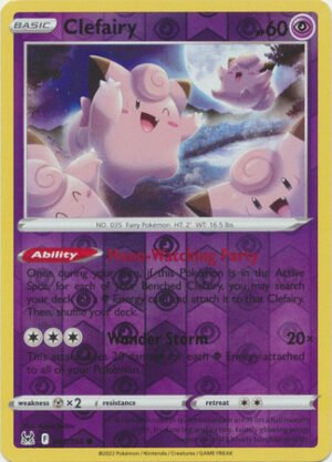 SWSH Lost Origin 062/196 Clefairy (Reverse Holo)