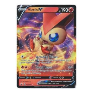 Sword & Shield (Base) 025/202 Victini V (Half Art)