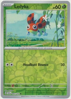 SV Stellar Crown 002/142 Ledyba (Reverse Holo)