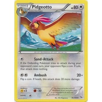 XY Flashfire 76/106 Pidgeotto