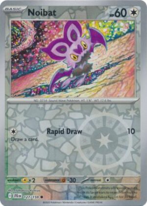 SV Journey Together 127/159 Noibat (Reverse Holo)